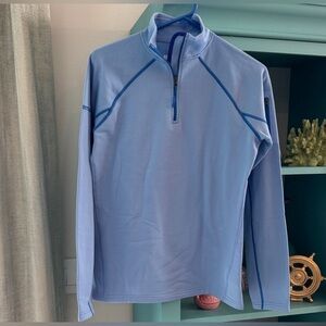 Marmot Blue Fleece Pullover sz M EUC